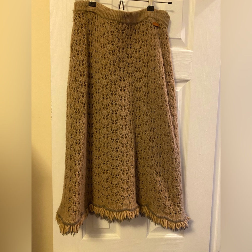 Chanel Knitted Midi Skirt